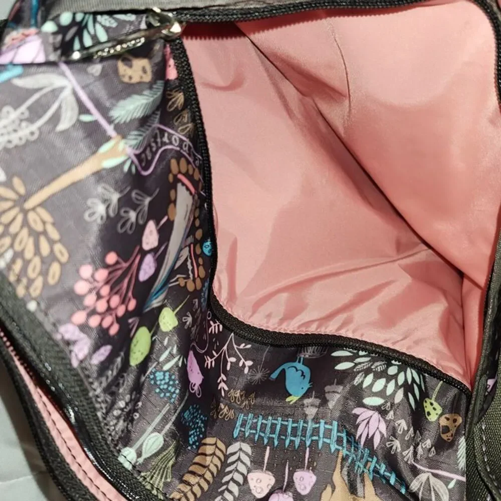 Lesportsac THISTLE CLEO Purse Bag CUTE Fox Deer Mouse Fox Hedgehog Kawaii LSS